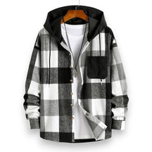 SaintGarnier™ | Aspen Plaid Hooded Overshirt – Winter Casual