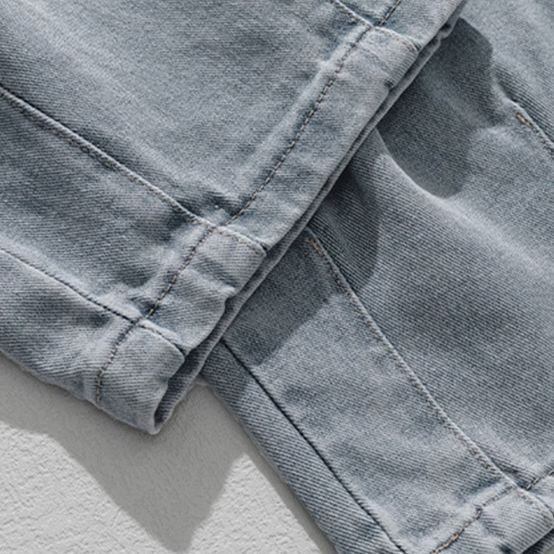 SaintGarnier™ | Atlas Wide-Leg Cargo Jeans