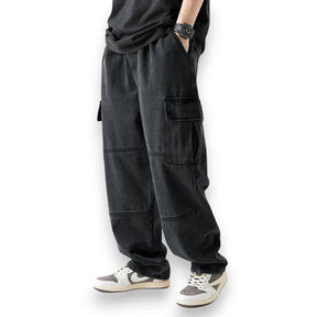 SaintGarnier™ | Atlas Wide-Leg Cargo Jeans