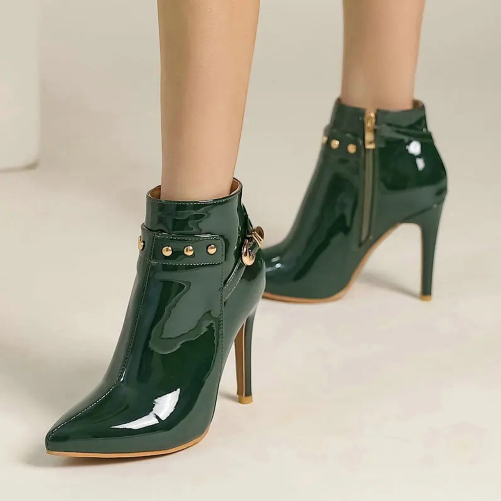 SaintGarnier™ | Aurelia Stiletto Ankle Boots