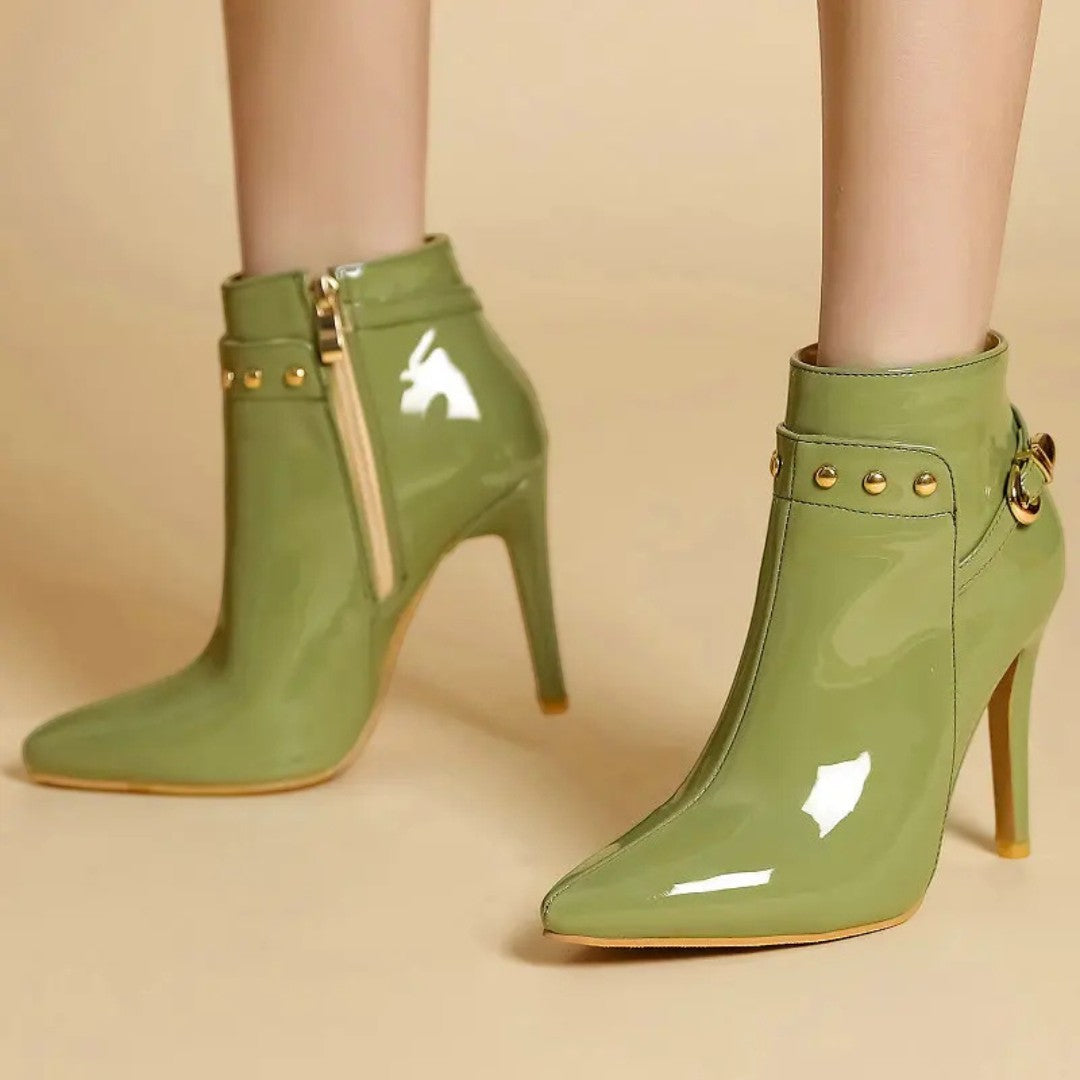 SaintGarnier™ | Aurelia Stiletto Ankle Boots
