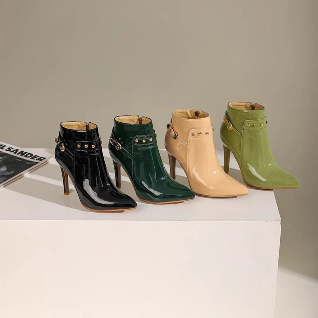 SaintGarnier™ | Aurelia Stiletto Ankle Boots