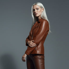 SaintGarnier™ | Aurora Luxe Leather Jacket