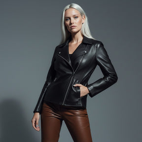 SaintGarnier™ | Aurora Luxe Leather Jacket