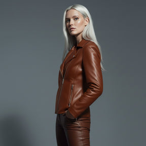 SaintGarnier™ | Aurora Luxe Leather Jacket