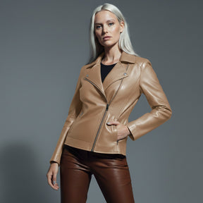 SaintGarnier™ | Aurora Luxe Leather Jacket
