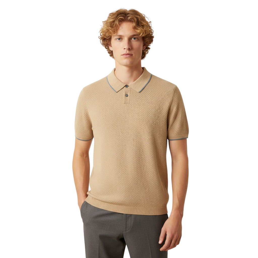SaintGarnier™ Beaumont Polo | Premium Cotton Knitwear