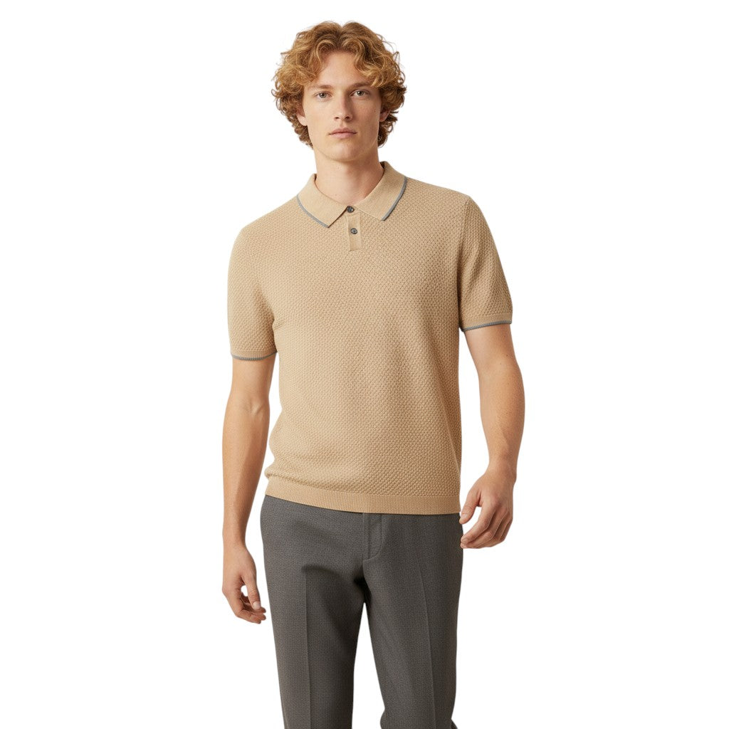 SaintGarnier™ Beaumont Polo | Premium Cotton Knitwear