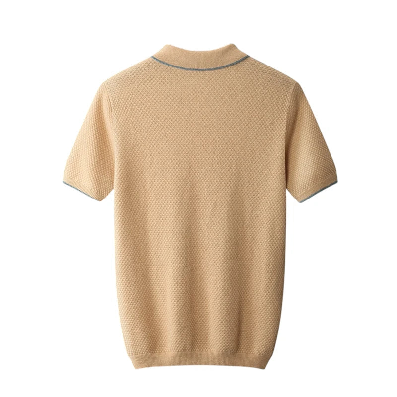 SaintGarnier™ Beaumont Polo | Premium Cotton Knitwear