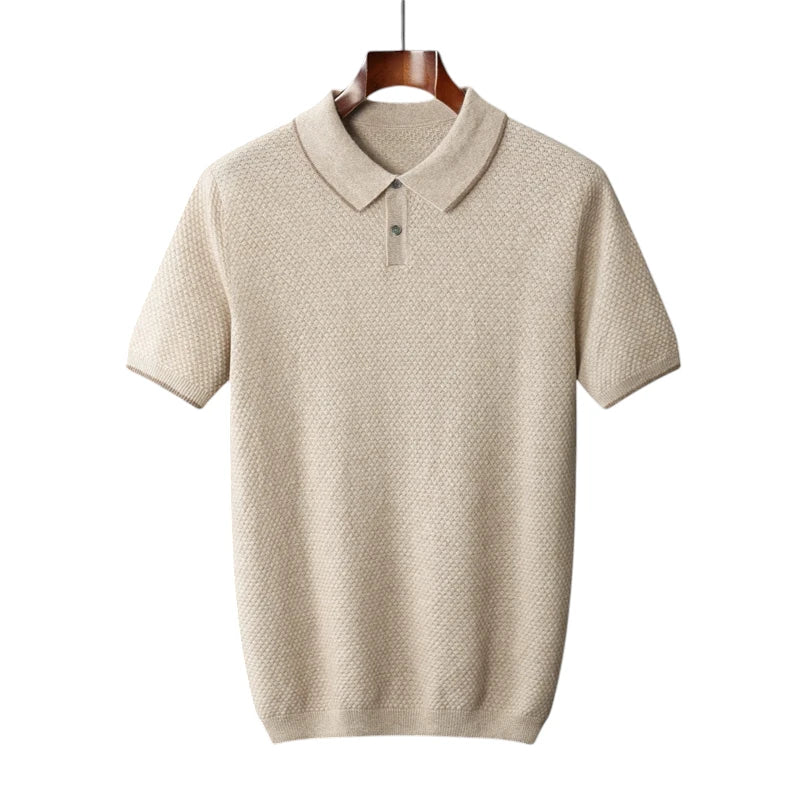 SaintGarnier™ Beaumont Polo | Premium Cotton Knitwear