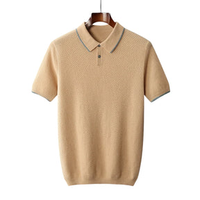 SaintGarnier™ Beaumont Polo | Premium Cotton Knitwear