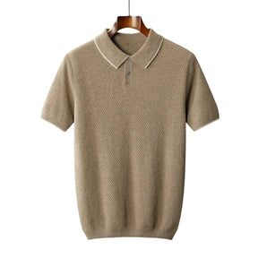 SaintGarnier™ Beaumont Polo | Premium Cotton Knitwear