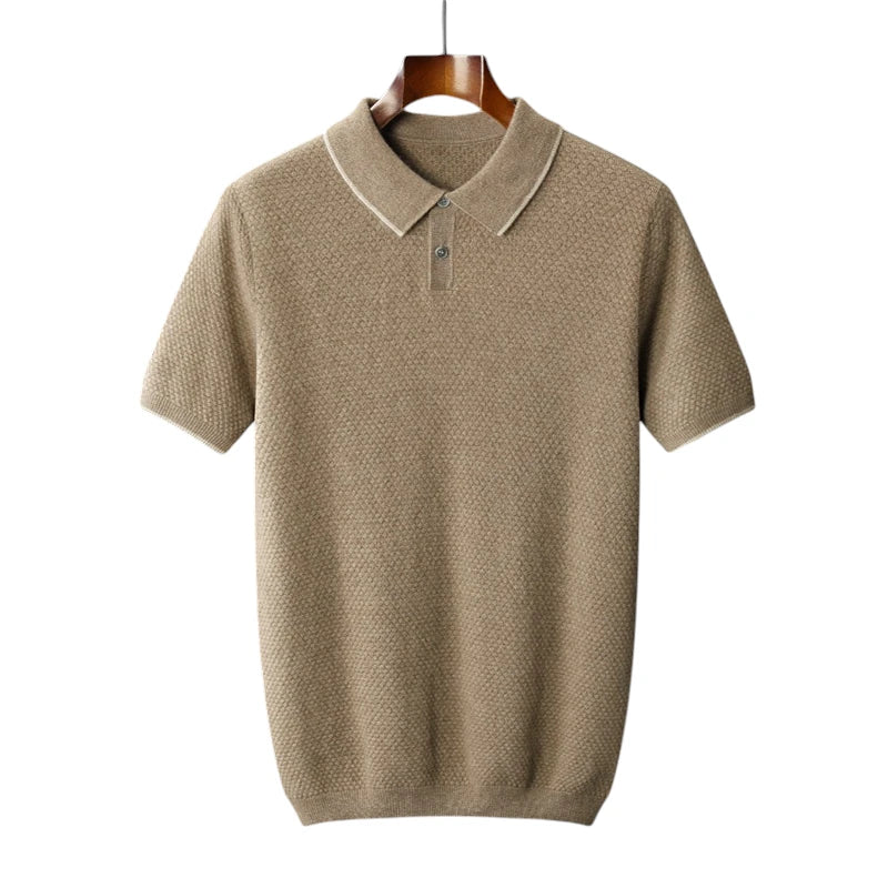 SaintGarnier™ Beaumont Polo | Premium Cotton Knitwear