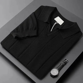 SaintGarnier™ | Benoît Cotton Polo – Premium Comfort & Timeless Elegance