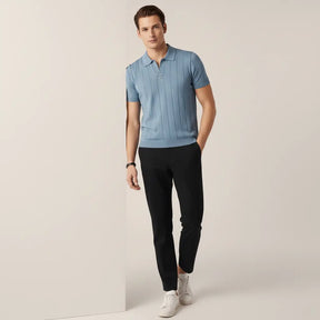 SaintGarnier™ | Benoît Cotton Polo – Premium Comfort & Timeless Elegance