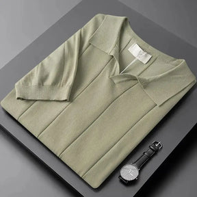 SaintGarnier™ | Benoît Cotton Polo – Premium Comfort & Timeless Elegance