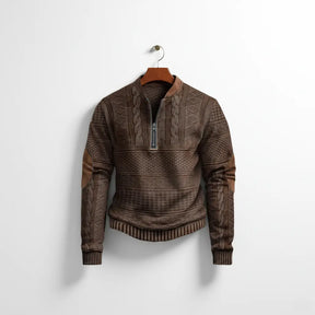 SaintGarnier™ | Bertrand Half-Zip Knit