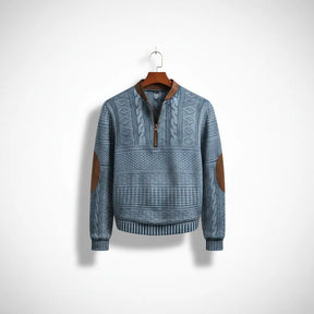 SaintGarnier™ | Bertrand Half-Zip Knit