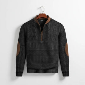 SaintGarnier™ | Bertrand Half-Zip Knit