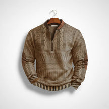 SaintGarnier™ | Bertrand Half-Zip Knit