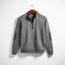 SaintGarnier™ | Bertrand Half-Zip Knit