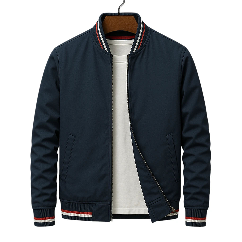 SaintGarnier™ | Bomber Varsity Élégant