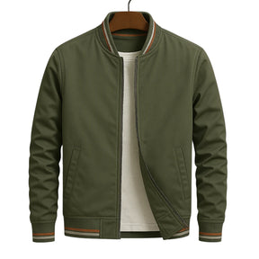 SaintGarnier™ | Bomber Varsity Élégant
