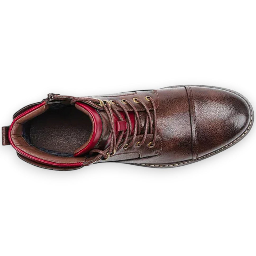 SaintGarnier™ | Men’s Brogue Leather Boots