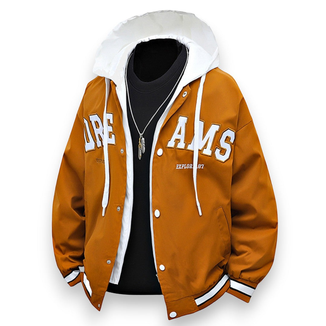 SaintGarnier™ | Bronx Varsity Hoodie Jacket – Street Luxury