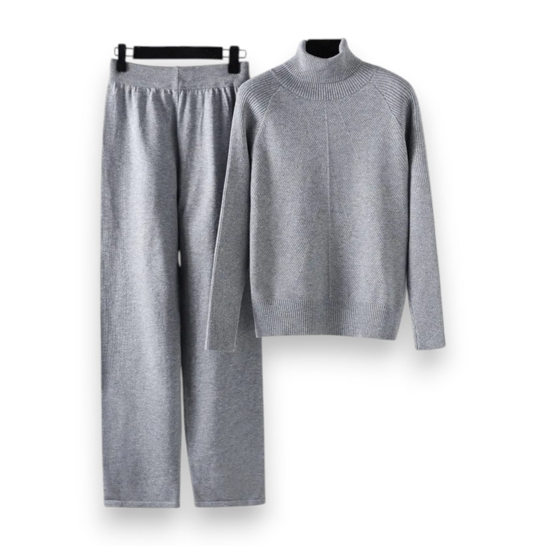 SaintGarnier™ | Cable Knit Lounge Set – Effortless Chic