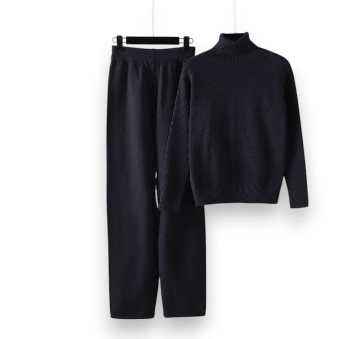 SaintGarnier™ | Cable Knit Lounge Set – Effortless Chic