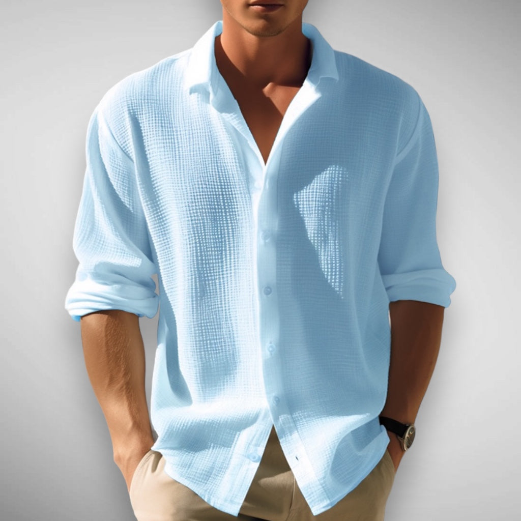SaintGarnier™ | Capri Summer Linen Shirt