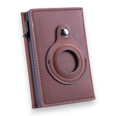 SaintGarnier™ | CardShield RFID Wallet – Slim & AirTag-Ready