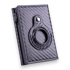 SaintGarnier™ | CardShield RFID Wallet – Slim & AirTag-Ready
