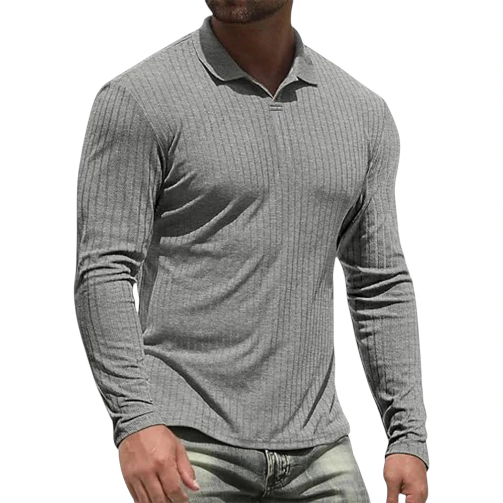 SaintGarnier™ Célestin Long-Sleeve Polo