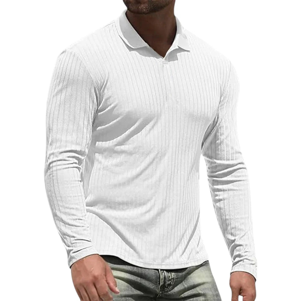 SaintGarnier™ Célestin Long-Sleeve Polo