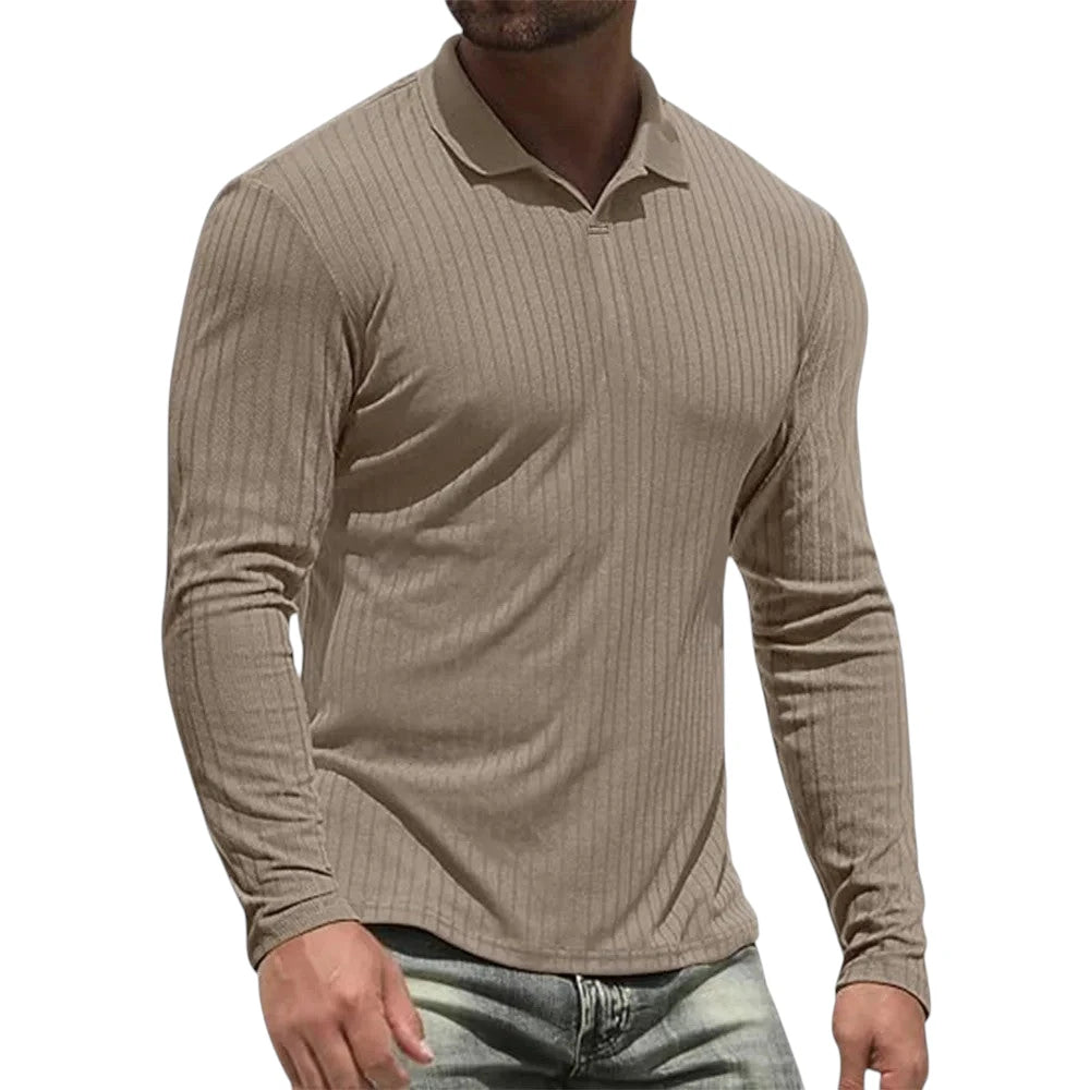SaintGarnier™ Célestin Long-Sleeve Polo
