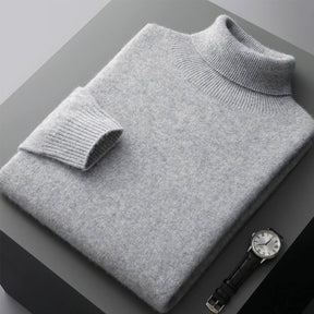 SaintGarnier™ | Cervino Luxe Cashmere Turtleneck Sweater