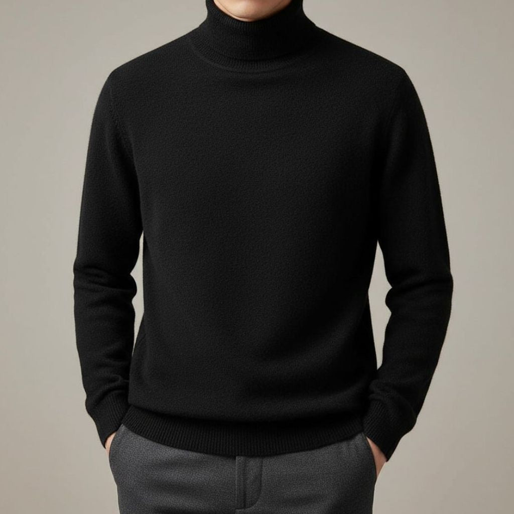 SaintGarnier™ | Cervino Luxe Cashmere Turtleneck Sweater