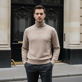 SaintGarnier™ | Cervino Luxe Cashmere Turtleneck Sweater