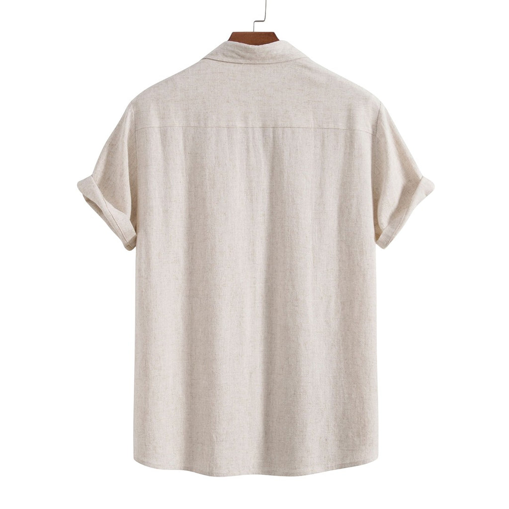 SaintGarnier™ | Classic Tone Summer Set – Short-Sleeve Shirt & Pants