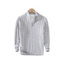 SaintGarnier™ Clément Half-Zip Knit | Premium Cotton Sweater