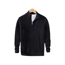SaintGarnier™ Clément Half-Zip Knit | Premium Cotton Sweater