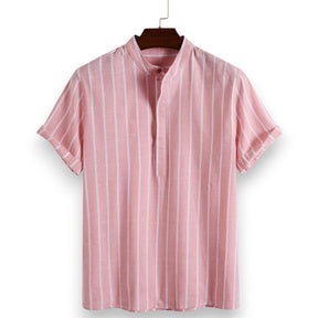 SaintGarnier™ | Coastal Stripes Summer Set – Relaxed Shirt & Pants