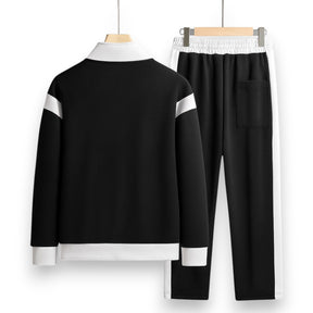 SaintGarnier™ | Contrast Mesh Set – Zip Jacket & Joggers