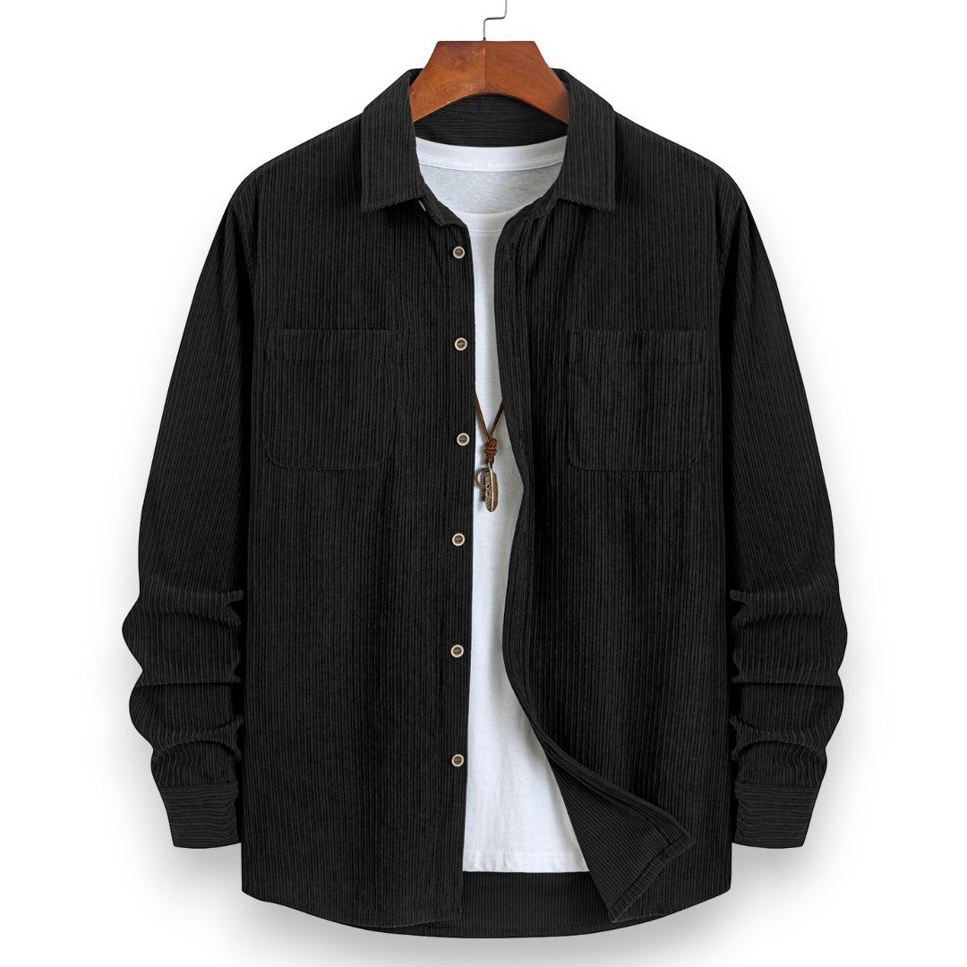 SaintGarnier™ | Corduroy Heritage Overshirt – Rugged Comfort
