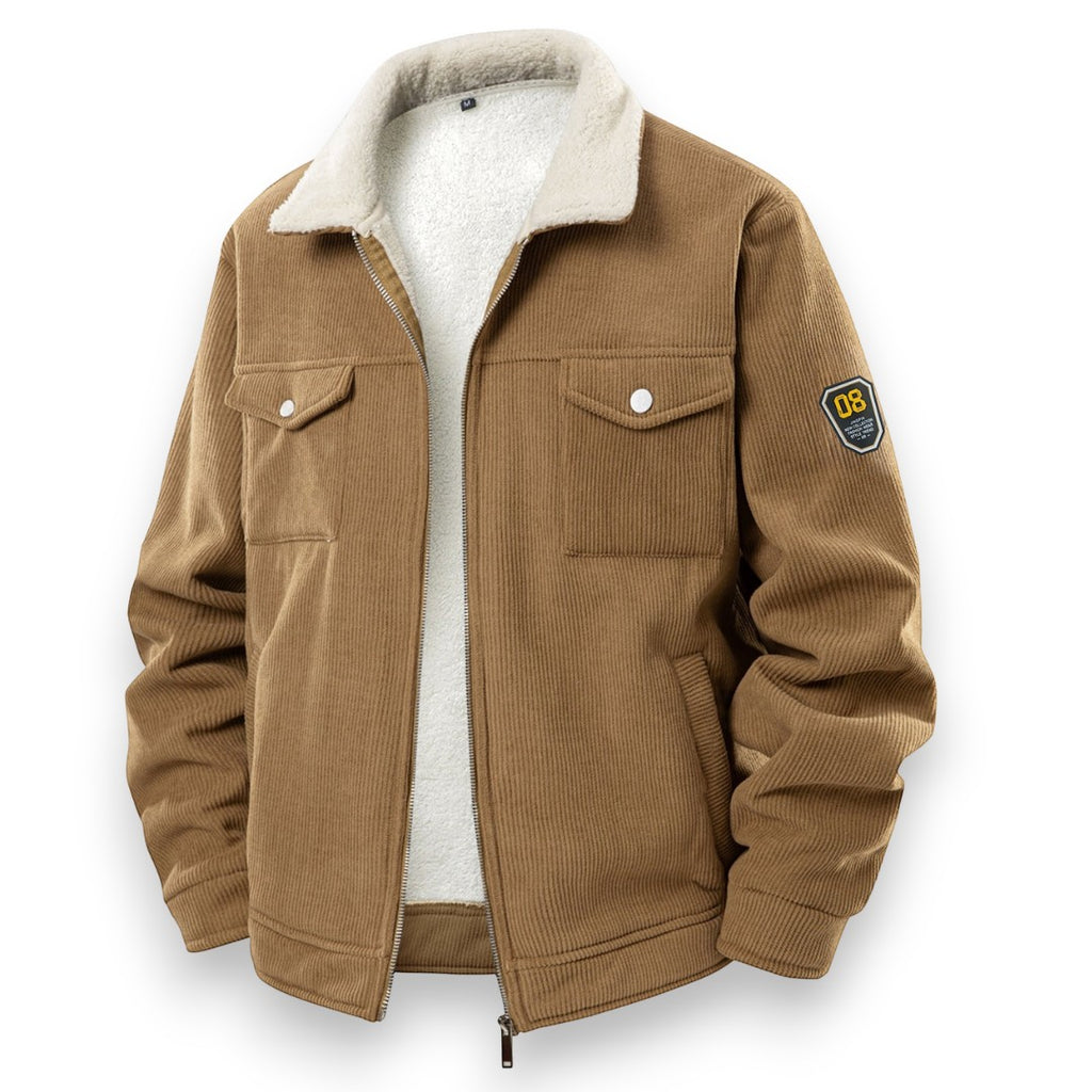 SaintGarnier™ | Corduroy Teddy Jacket