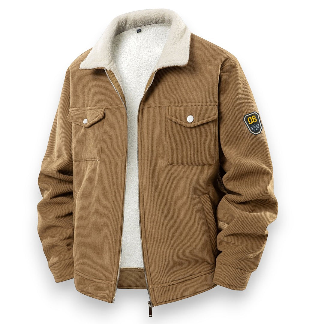 SaintGarnier™ | Corduroy Teddy Jacket