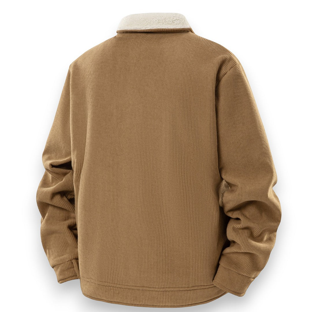 SaintGarnier™ | Corduroy Teddy Jacket