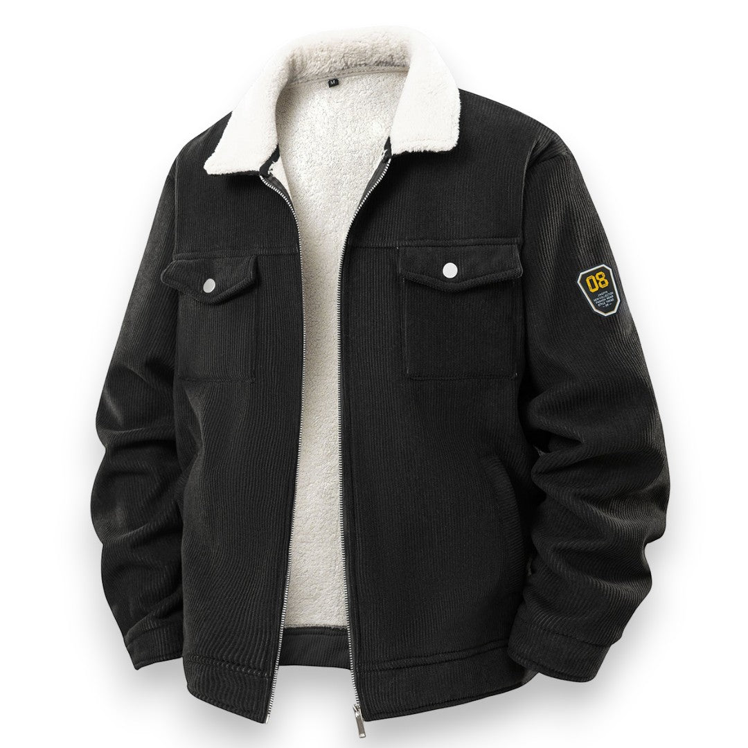 SaintGarnier™ | Corduroy Teddy Jacket